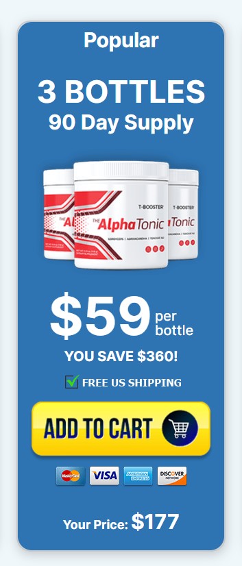 Alpha Tonic 3 bottle price